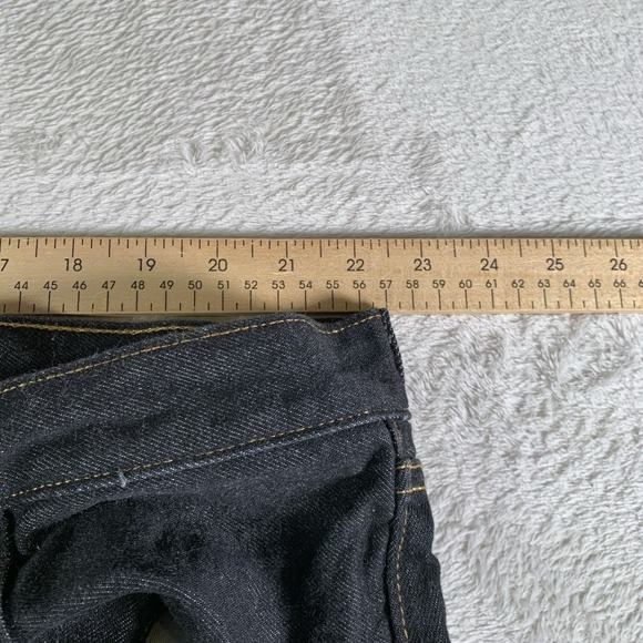 Levis 501 Jeans Mens 46x34(46x32) Black Button Fly Straight Denim 100% Cotton - Picture 3 of 13